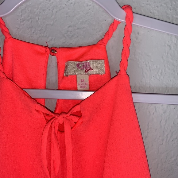 GB Girls Layered Sleeveless Top size Medium - Picture 4 of 5